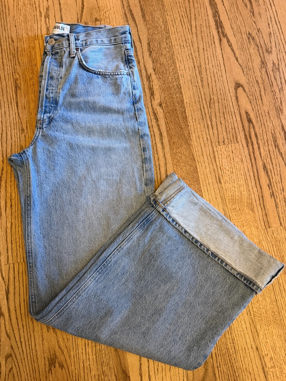 AGOLDE Dame Wide Leg Jeans
